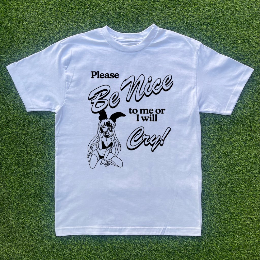 Please Be Nice Anime Tshirt